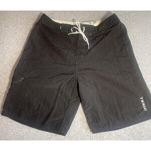 Men's Black Waist Size XL/2XL Y2K Swim Trunks O'Neill with Drawstring